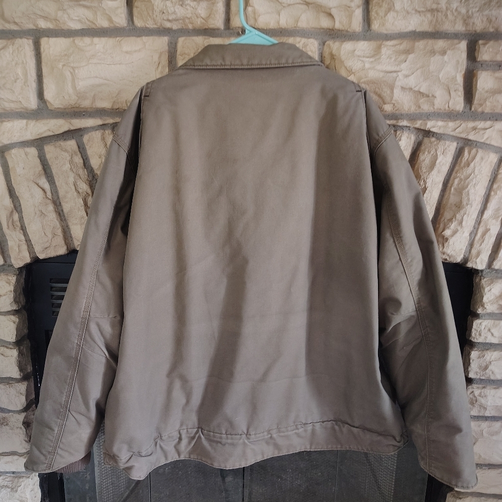 Carhartt Men's Brown Performance Jacket Insulated 2XL - Picture 5 of 11